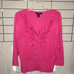 White House Black Market Cardigan Large